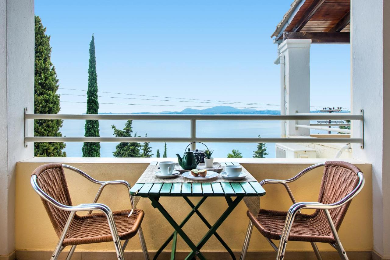 Mediterranean View Hotel Barbati Esterno foto